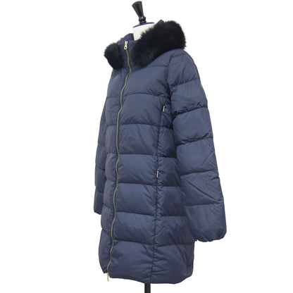 × UNITED ARROWS 別注 LEXYDUE ダウン コート / スタンドカラー ミドル丈 フォックスファー レクシー