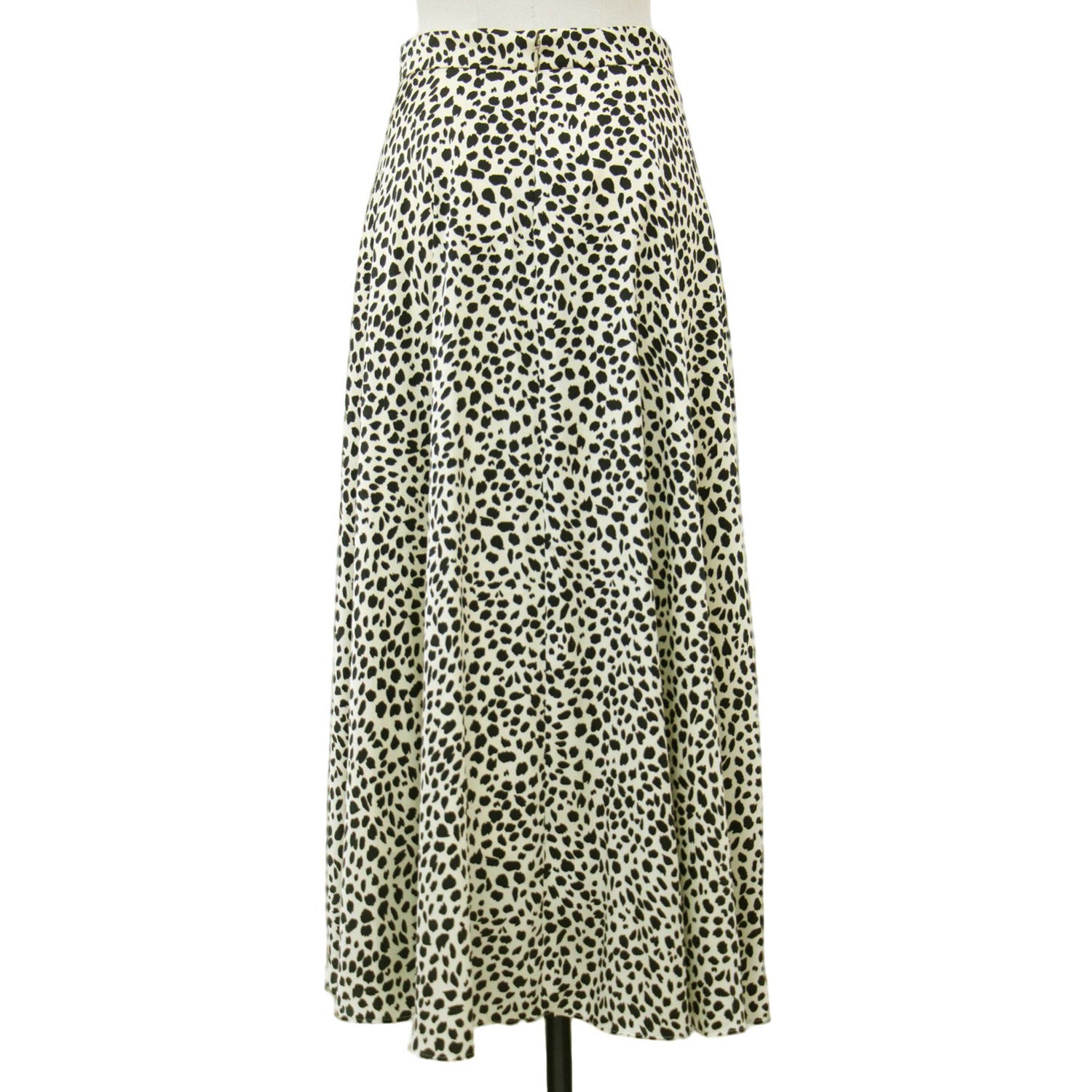 d.i.a 超希少 美品 ヒョウ柄フレアスカート スカルジッパー付き  