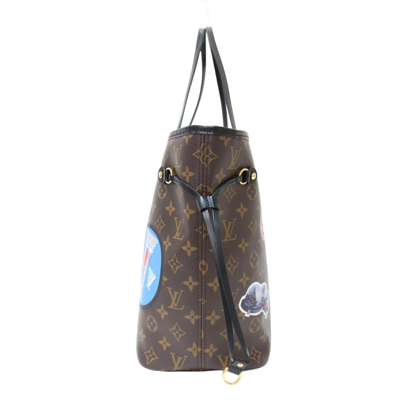 マイモノグラム ワールドツアー ネヴァーフルMM トートバッグ M42844 / ショルダーバッグ 肩掛け キャンバス フランス製