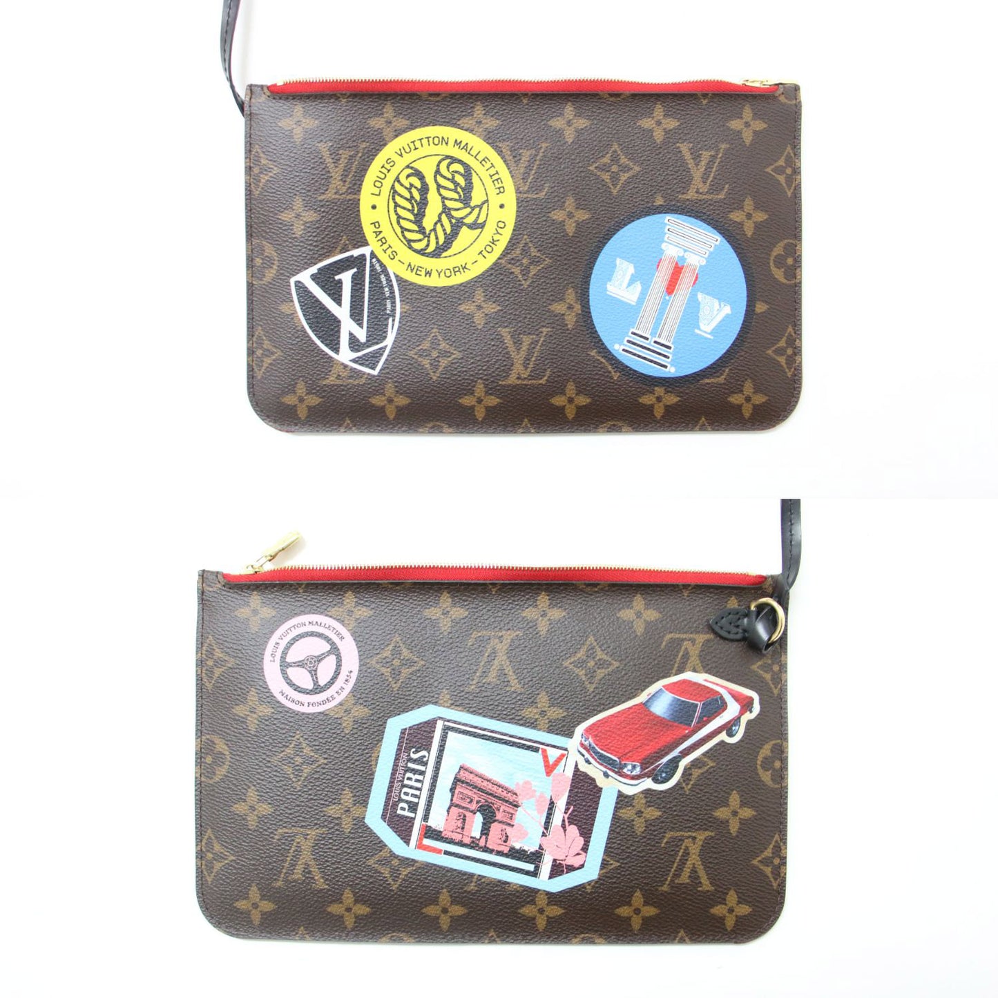 マイモノグラム ワールドツアー ネヴァーフルMM トートバッグ M42844 / ショルダーバッグ 肩掛け キャンバス フランス製