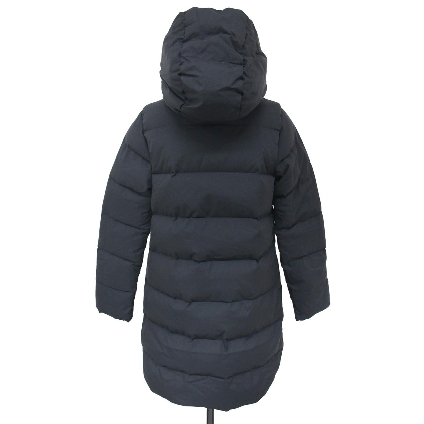 ウインドストッパー ダウン シェル コート NDW91864 / ロング丈 フード ロゴ ナイロン