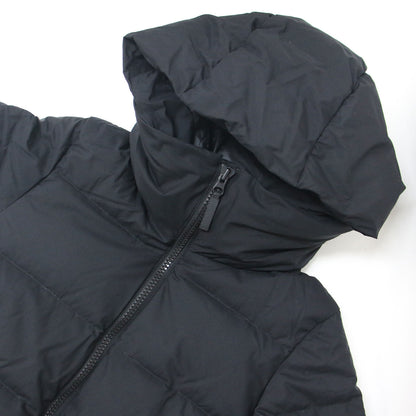 ウインドストッパー ダウン シェル コート NDW91864 / ロング丈 フード ロゴ ナイロン