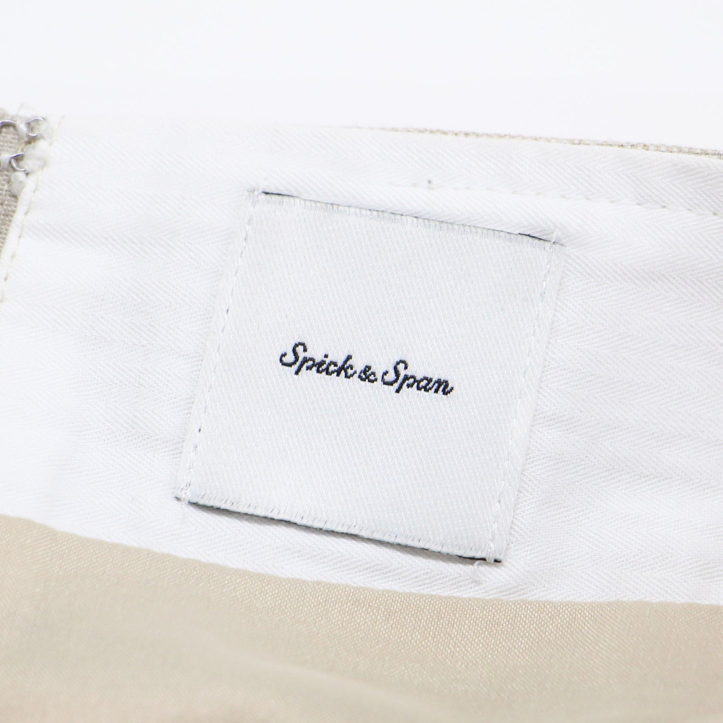 20春夏 ポケット付き タイト スカート / ロング丈 スリット リネン