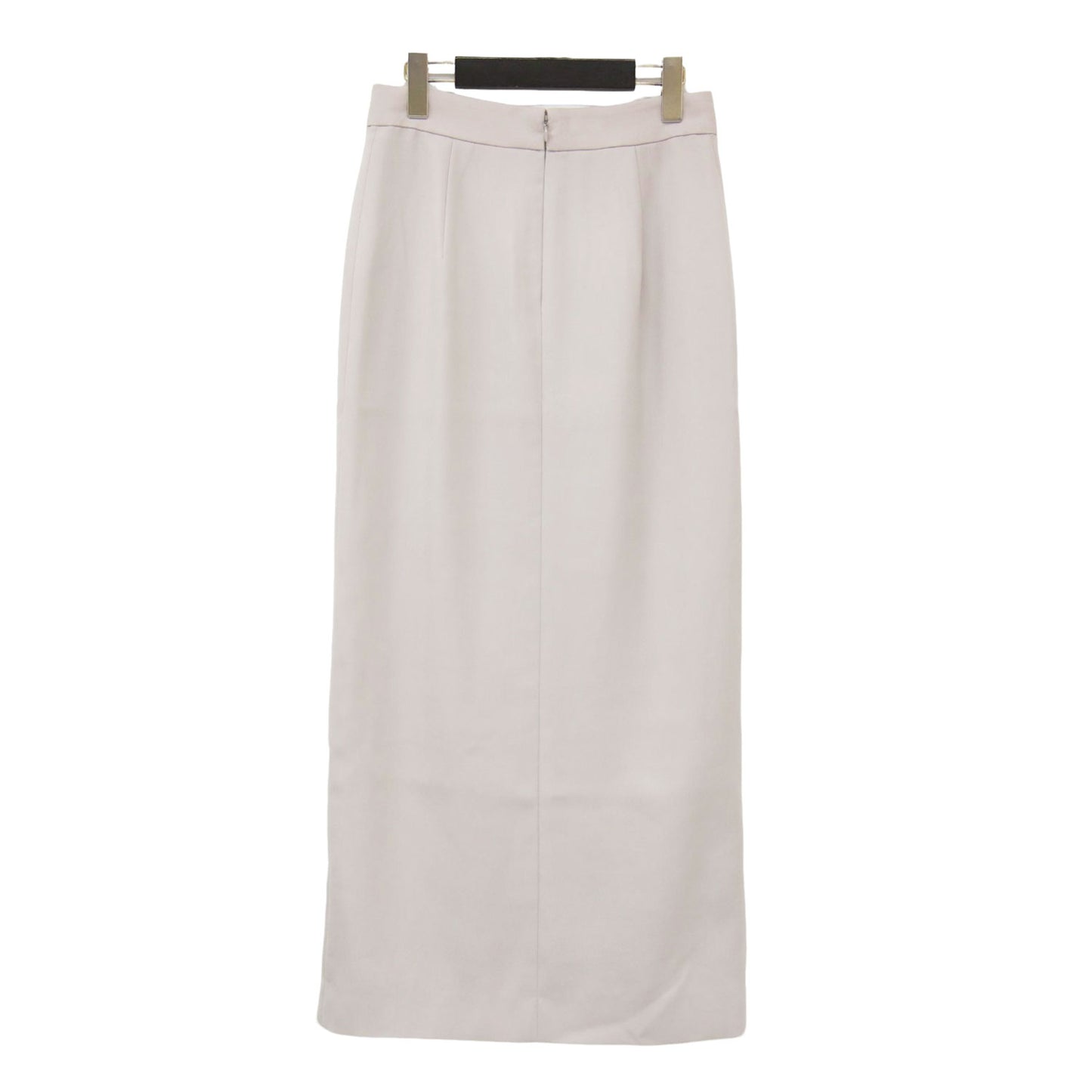 23春夏 ダブルクロス タイト マキシ スカート / ペンシルスカート ロング丈 スリット