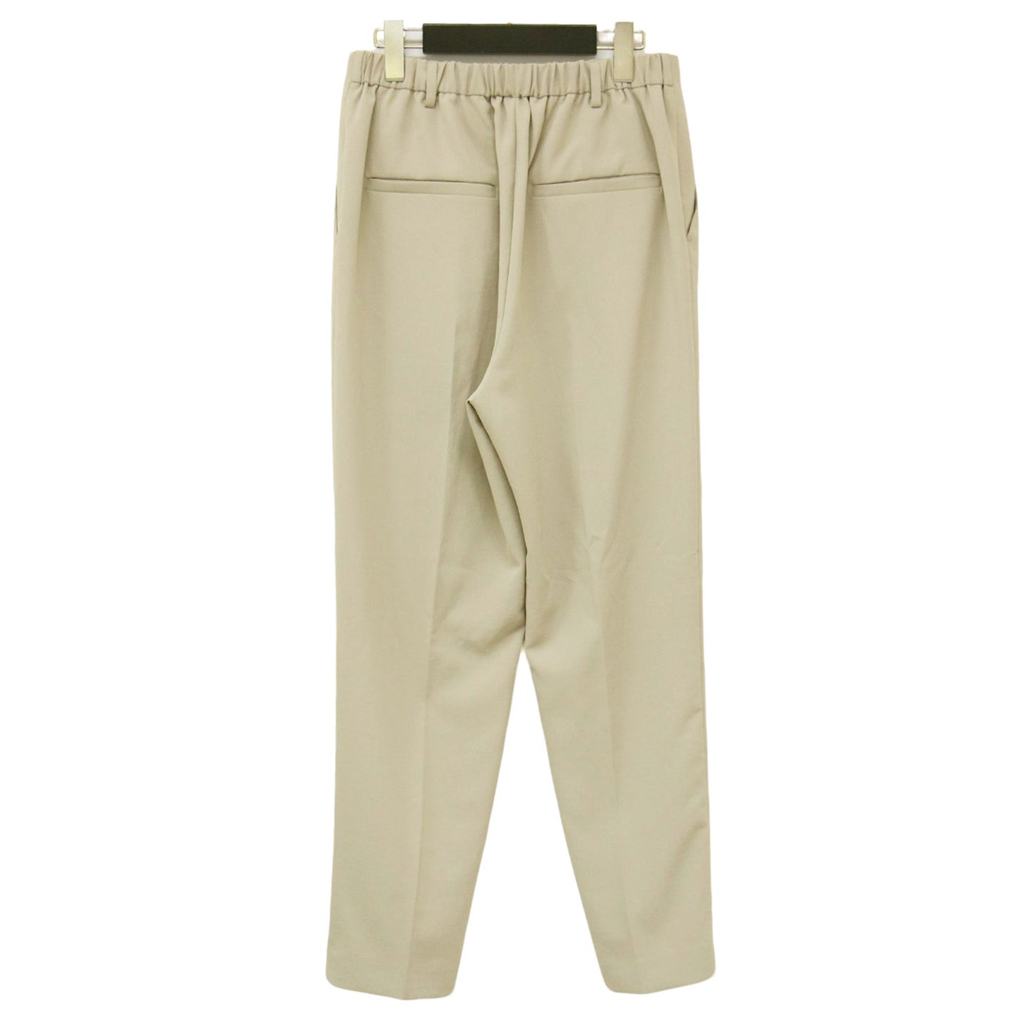 24春夏 COLLAGE ジャージ スリム テーパード パンツ / センタープレス ウエストゴム ウォッシャブル