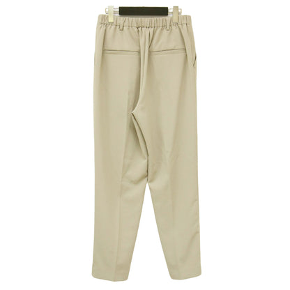 24春夏 COLLAGE ジャージ スリム テーパード パンツ / センタープレス ウエストゴム ウォッシャブル