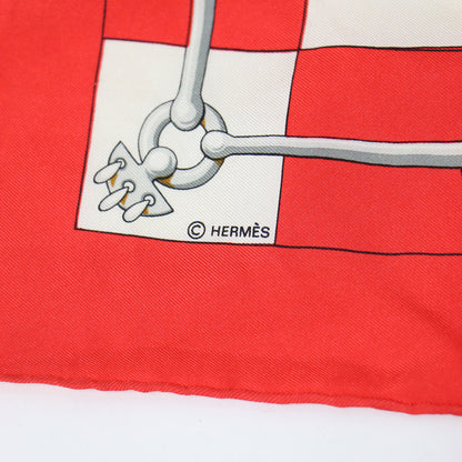 カレ90 シルク スカーフ / Cliquetis カチカチ 剣柄 大判 正方形