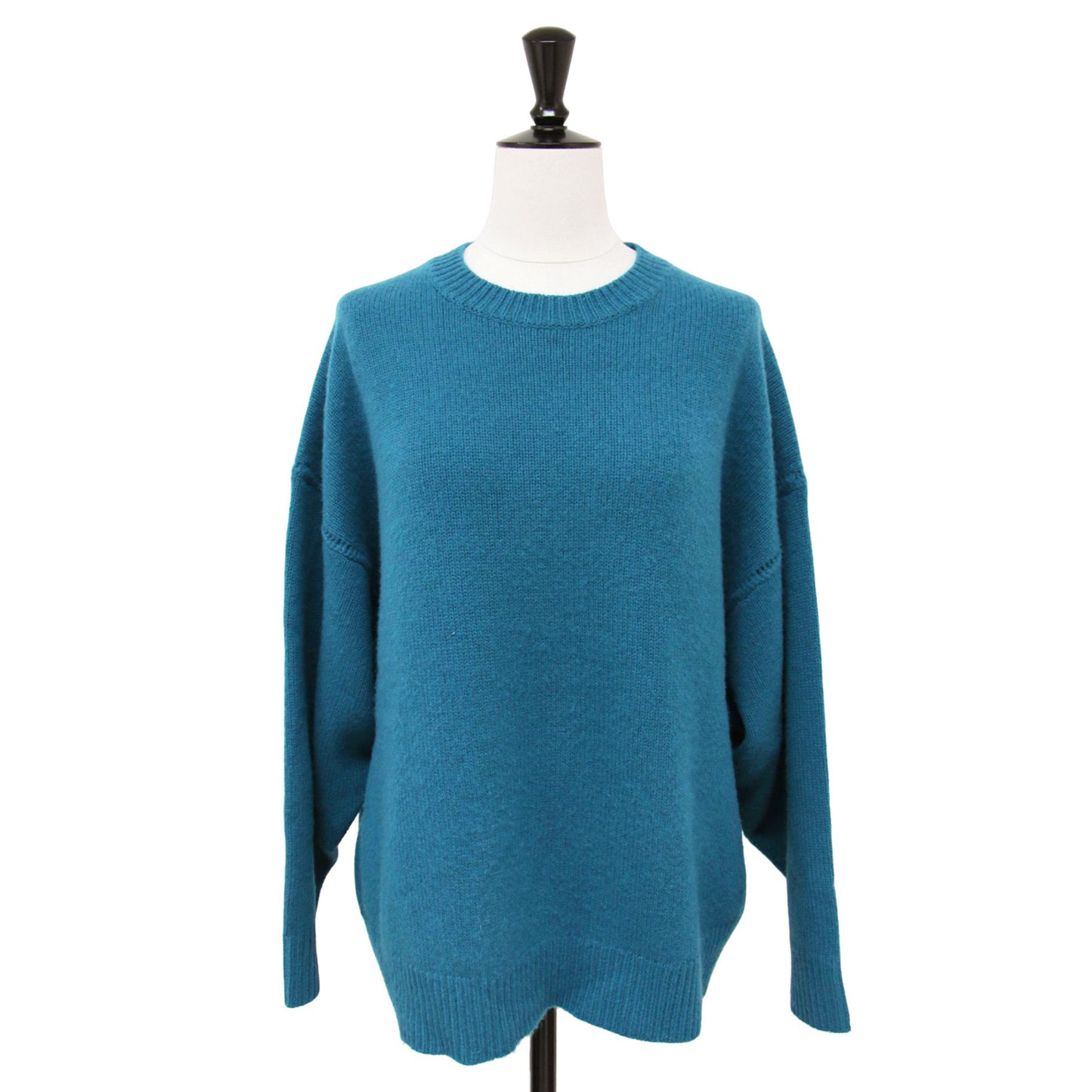 カシミヤ クルーネック ニット プルオーバー / CASHMERE CREW NECK KNIT PULLOVER セーター 長袖 ドロップショルダー