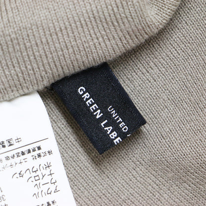 ボートネック プルオーバー スカート ニット セットアップ ワンピース / 長袖 フレア ウォッシャブル