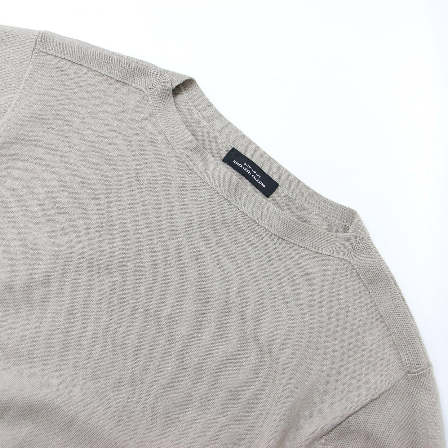 ボートネック プルオーバー スカート ニット セットアップ ワンピース / 長袖 フレア ウォッシャブル