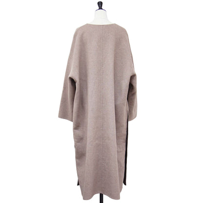 fredy emue (フレディエミュ) リバー ノーカラー コート / ロング丈 V  