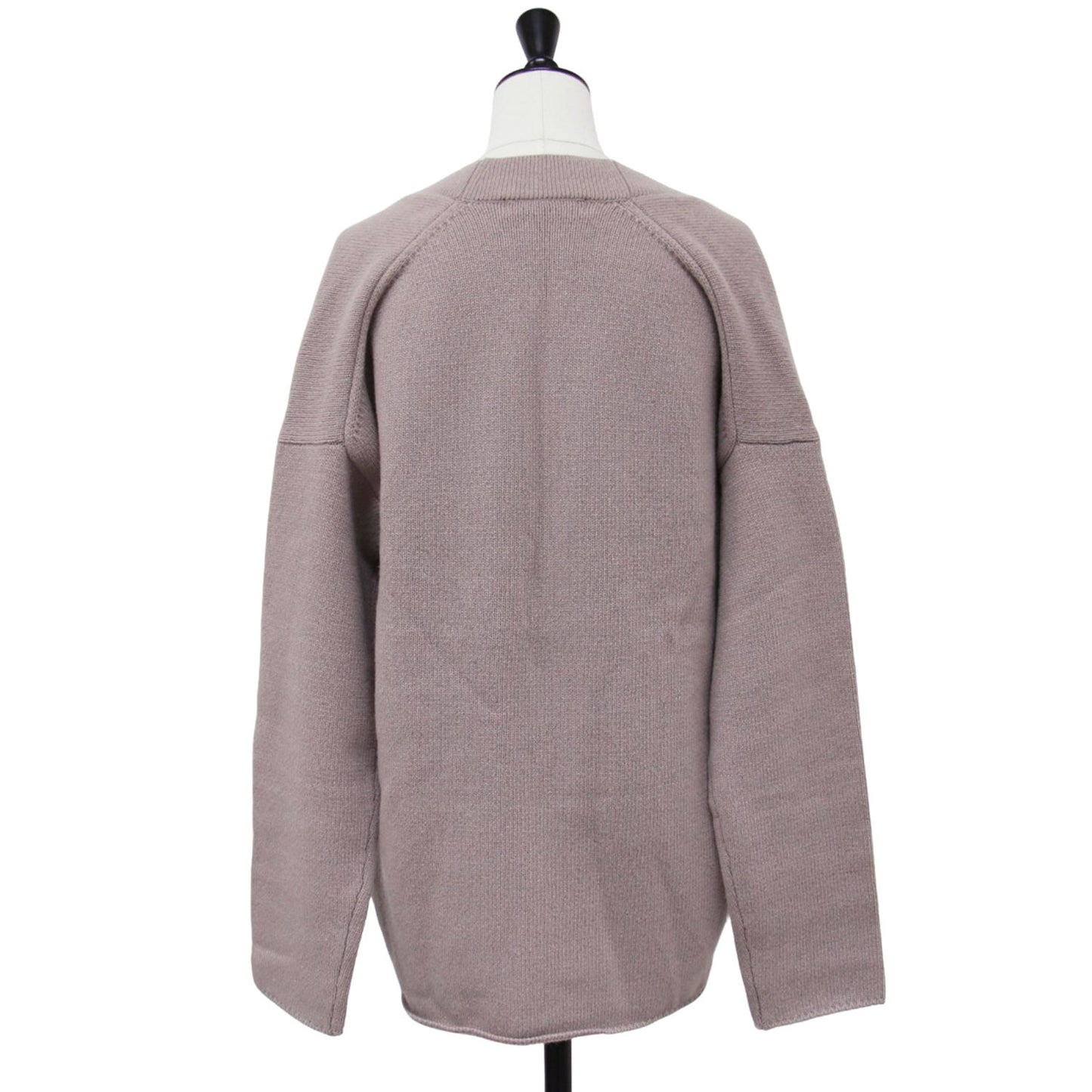 ディープV ニット / セーター プルオーバー Vネック ミドルゲージ ウール