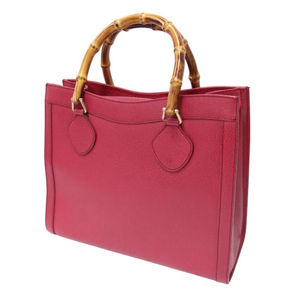 ダイアナ バンブーハンドル トートバッグ 002・8260 / レザー ハンドバッグ イタリア製 ヴィンテージ