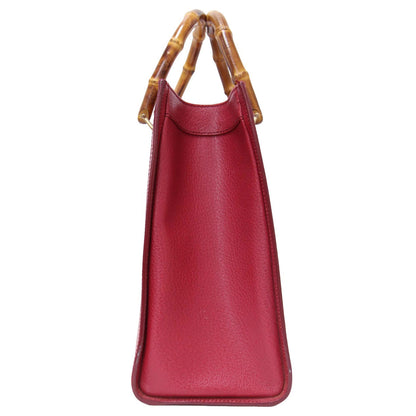 ダイアナ バンブーハンドル トートバッグ 002・8260 / レザー ハンドバッグ イタリア製 ヴィンテージ