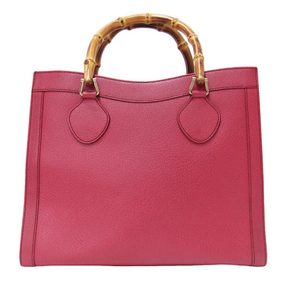 ダイアナ バンブーハンドル トートバッグ 002・8260 / レザー ハンドバッグ イタリア製 ヴィンテージ