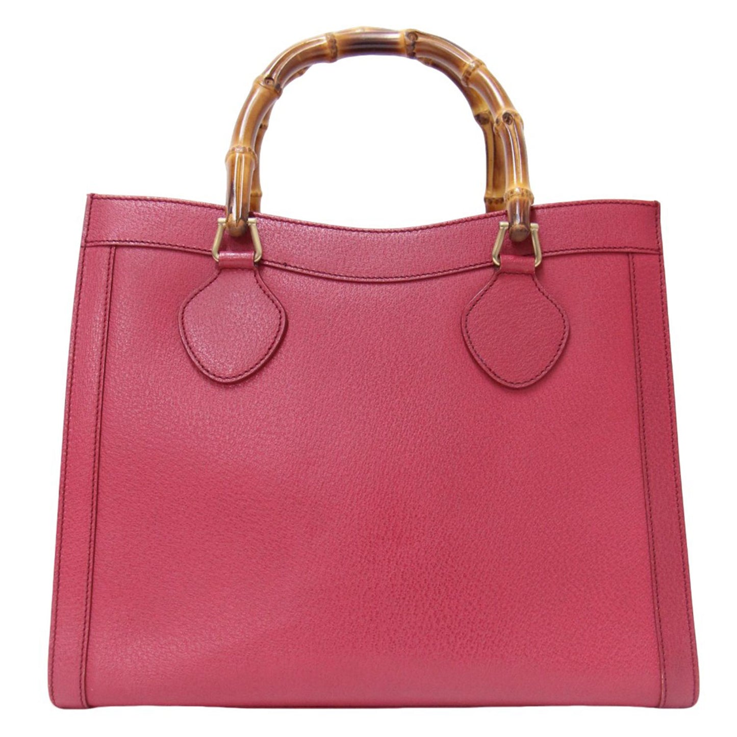 ダイアナ バンブーハンドル トートバッグ 002・8260 / レザー ハンドバッグ イタリア製 ヴィンテージ