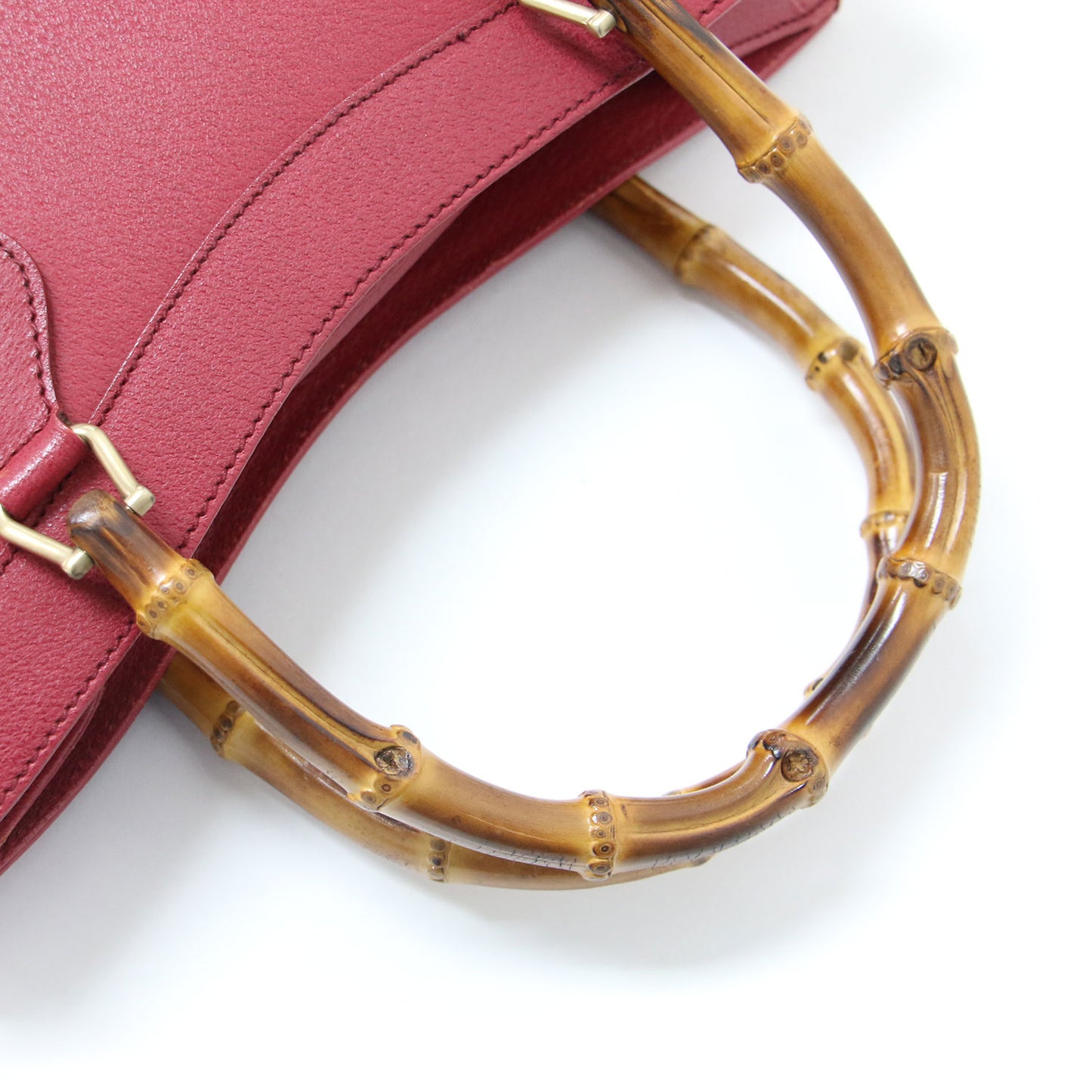 ダイアナ バンブーハンドル トートバッグ 002・8260 / レザー ハンドバッグ イタリア製 ヴィンテージ