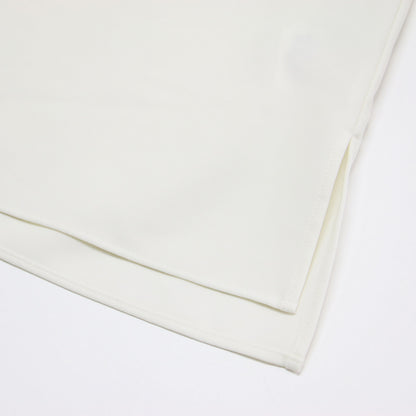 23春夏 ストレッチ ツイル タックスリーブ ブラウス / プルオーバー Vネック 半袖