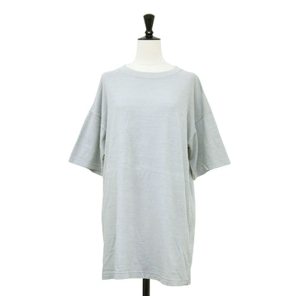 21春夏 ダメージ加工 ルーズ Tシャツ / loose カットソー 半袖 ショートスリーブ ストーン加工