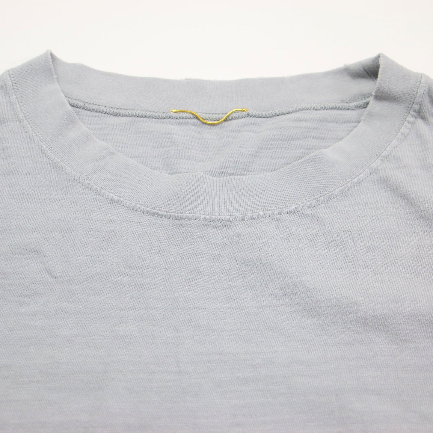 21春夏 ダメージ加工 ルーズ Tシャツ / loose カットソー 半袖 ショートスリーブ ストーン加工