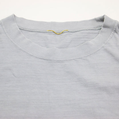 21春夏 ダメージ加工 ルーズ Tシャツ / loose カットソー 半袖 ショートスリーブ ストーン加工