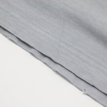 21春夏 ダメージ加工 ルーズ Tシャツ / loose カットソー 半袖 ショートスリーブ ストーン加工