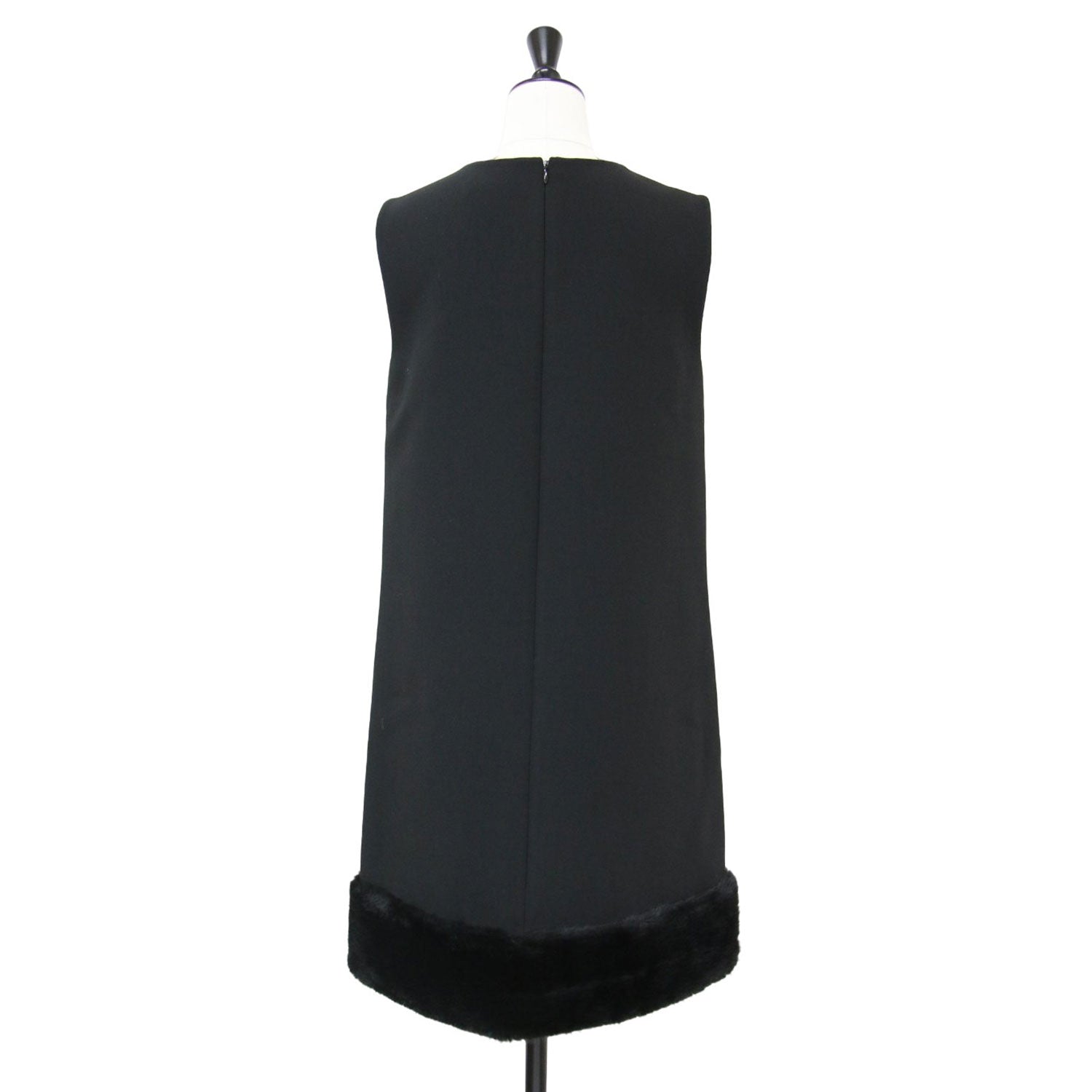 CELFORD (セルフォード) 24秋冬 裾ファー ミニ ワンピース CWFO244104