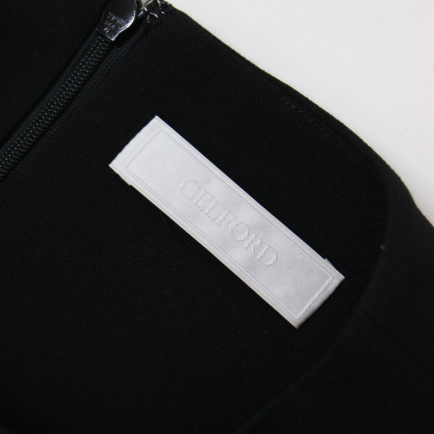 24秋冬 裾ファー ミニ ワンピース CWFO244104 / ノースリーブ Aライン フェイクファー