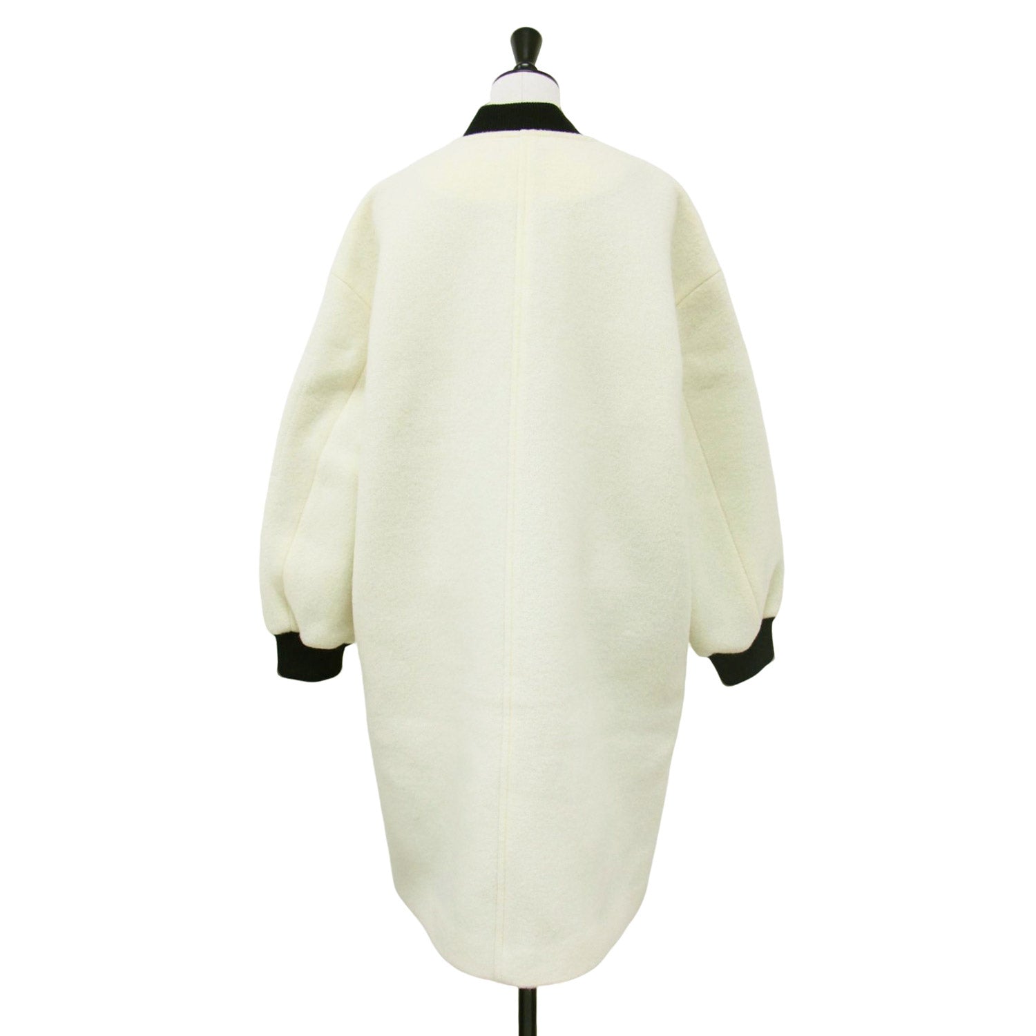 人気！ヴェルメイユパーイエナ ボアロングコート オーバーサイズ ウールコート 予約》wool over coat（その他ブルゾン／アウター）｜VERMEIL