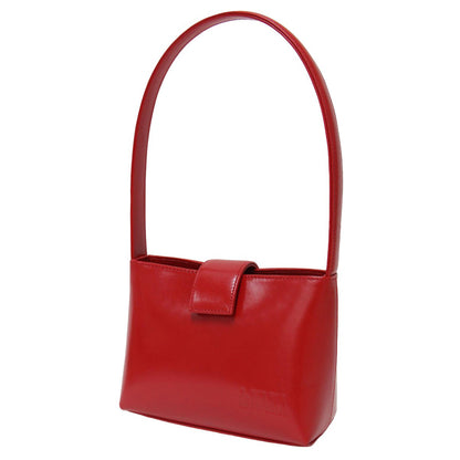 24秋冬 PEQUESHOULDER BAG / カウレザー ワンハンドル ショルダーバッグ ハンドバッグ 肩掛け