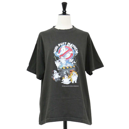GHOSTBUSTERS コラボ グラフィック プリント Tシャツ / MINI PUFT MAYHEM TEE ゴーストバスターズ クルーネック 半袖 コットン