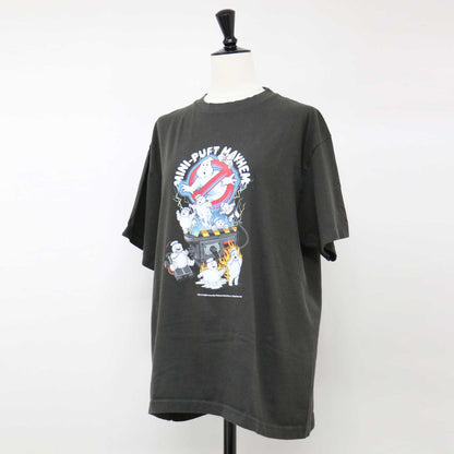GHOSTBUSTERS コラボ グラフィック プリント Tシャツ / MINI PUFT MAYHEM TEE ゴーストバスターズ クルーネック 半袖 コットン
