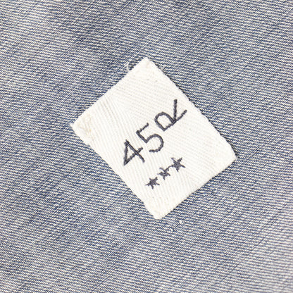 デニム ベイカー スカート / ロング丈 Aライン コットン