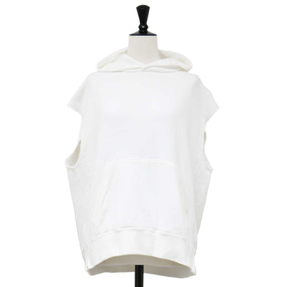 × Plage 別注 サイドジップ フーディー / SIDE ZIP パーカー プルオーバー ノースリーブ 裏毛 コットン