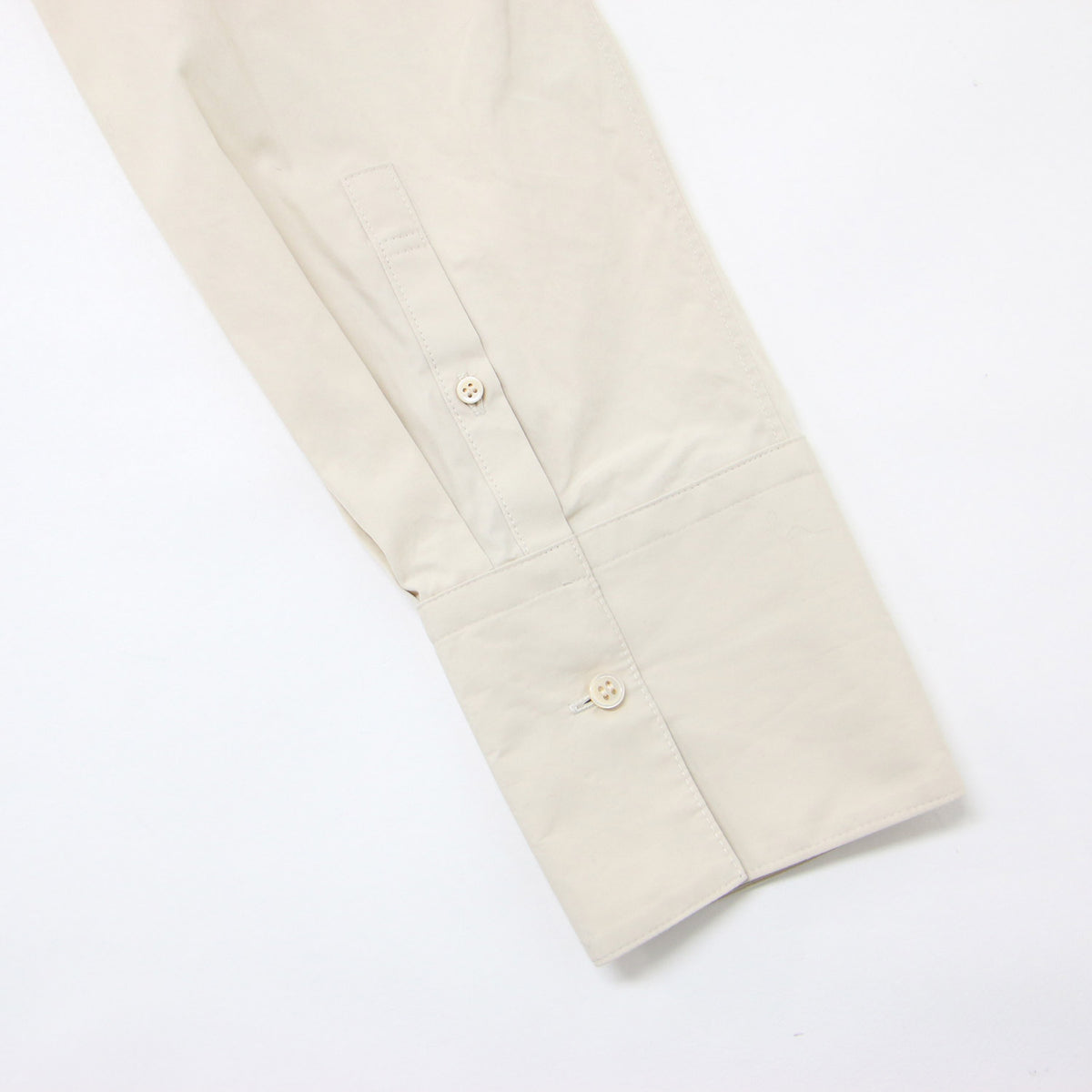 24春夏 SUPIMA COTTON V/N シャツ / スーピマ コットン Vネック 長袖 ブラウス