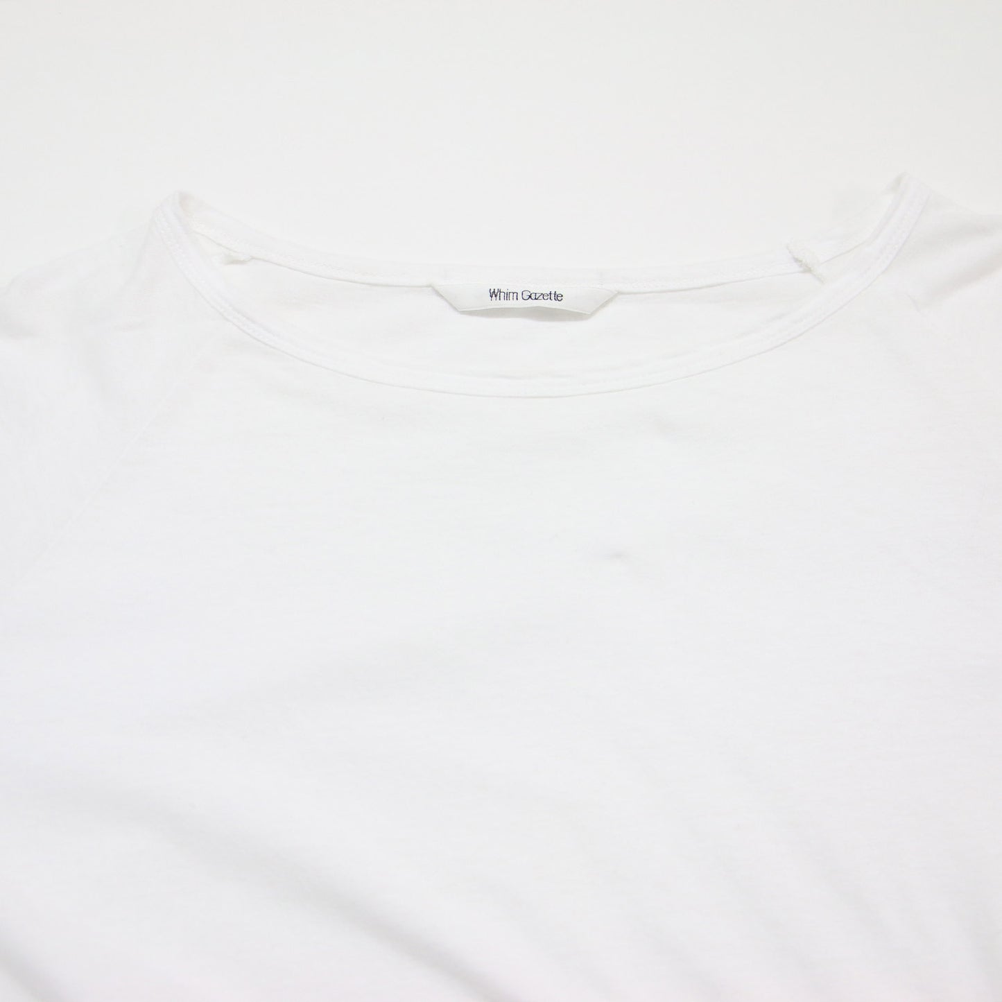 ラグラン カットソー / ボートネック 7分袖 コットン リネン Tシャツ