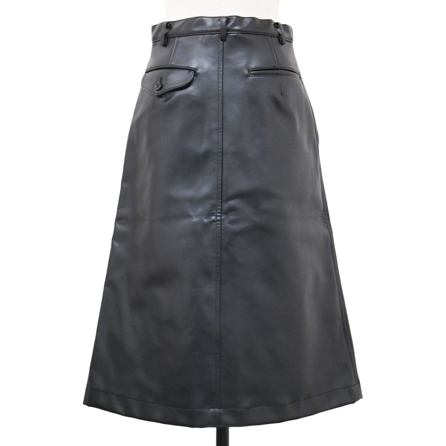 BLACK COMME des GARCONS (ブラック コムデギャルソン) フェイクレザー 