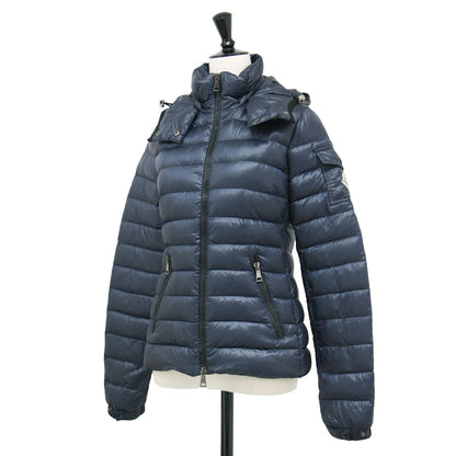 フード付き ダウン ジャケット / BLEU GIUBBOTTO ショート丈 スタンドカラー ナイロン