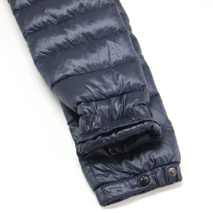 フード付き ダウン ジャケット / BLEU GIUBBOTTO ショート丈 スタンドカラー ナイロン