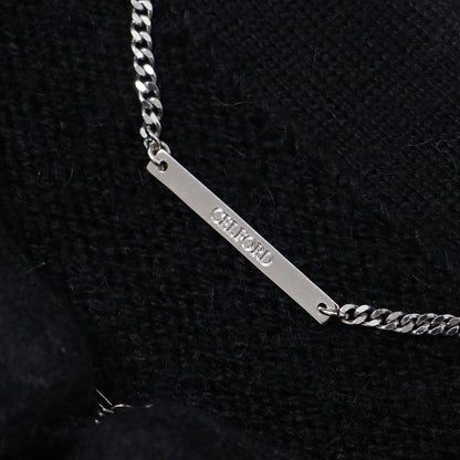 ショート ファー カーディガン / ニット ボレロ 長袖 ウール モヘヤ混