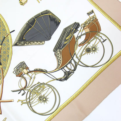 カレ 90 シルク スカーフ / LA PERRIERE 馬車 大判