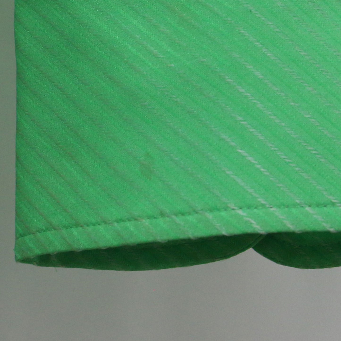 オーガンジーツイル レギュラーカラー シャツ / 長袖 ピンストライプ ジャカード シルク混