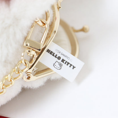 BEAMS COUTURE 24秋冬 ハローキティのがま口ぬいぐるみポシェット / ぬいぐるみ 人形 チェーンショルダー 50周年記念