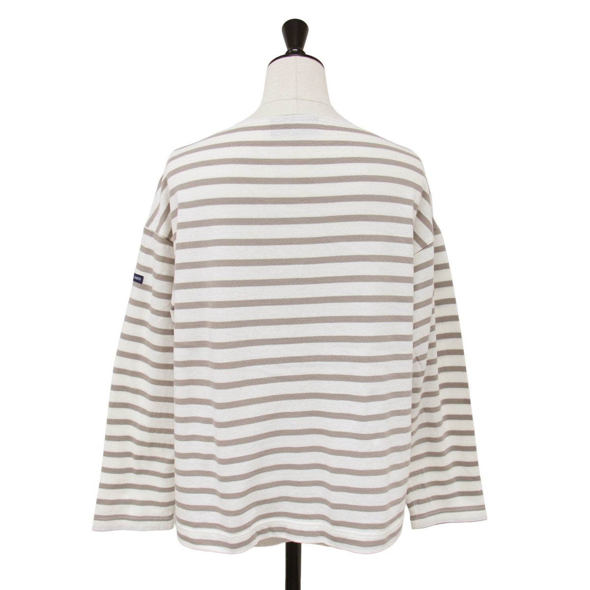 24春夏 モーレ ルーズ ボーダー ロングスリーブ カットソー / MORLAIX LOOSE ロンT Tシャツ 長袖 コットン
