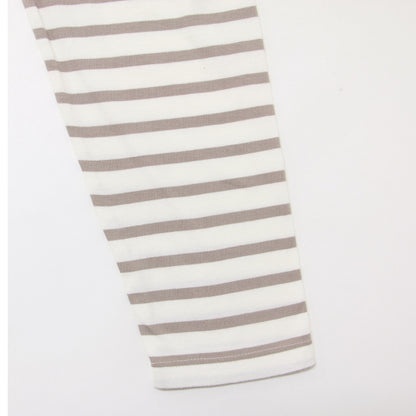 24春夏 モーレ ルーズ ボーダー ロングスリーブ カットソー / MORLAIX LOOSE ロンT Tシャツ 長袖 コットン