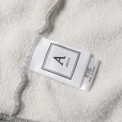 ロゴ刺繍 クルーネック スウェット (ABYTS-013)