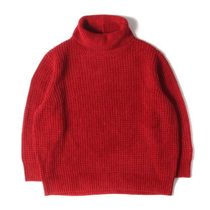 21AW タートルネック レーヨンナイロン ワッフル ニット (TURTLE NECK WAFFLE KNIT ABYTS-009)