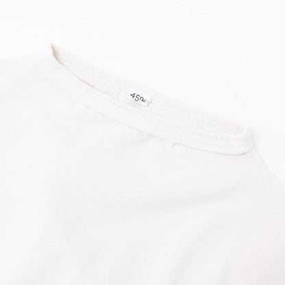 でこぼこ天竺の馬ドレス 70850103 / Tシャツ ワンピース ロング丈 長袖 ロングスリーブ ヨックネック コットン