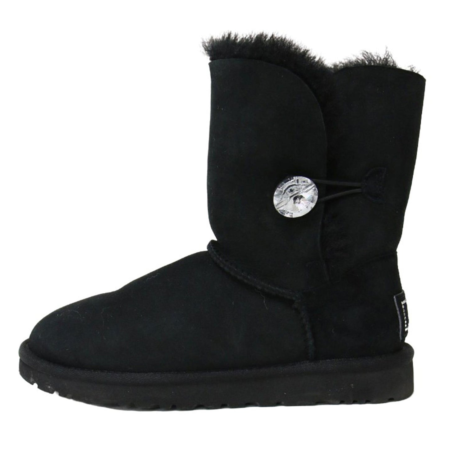 UGG (アグ) ベイリーボタン ブリング ショート ムートンブーツ 