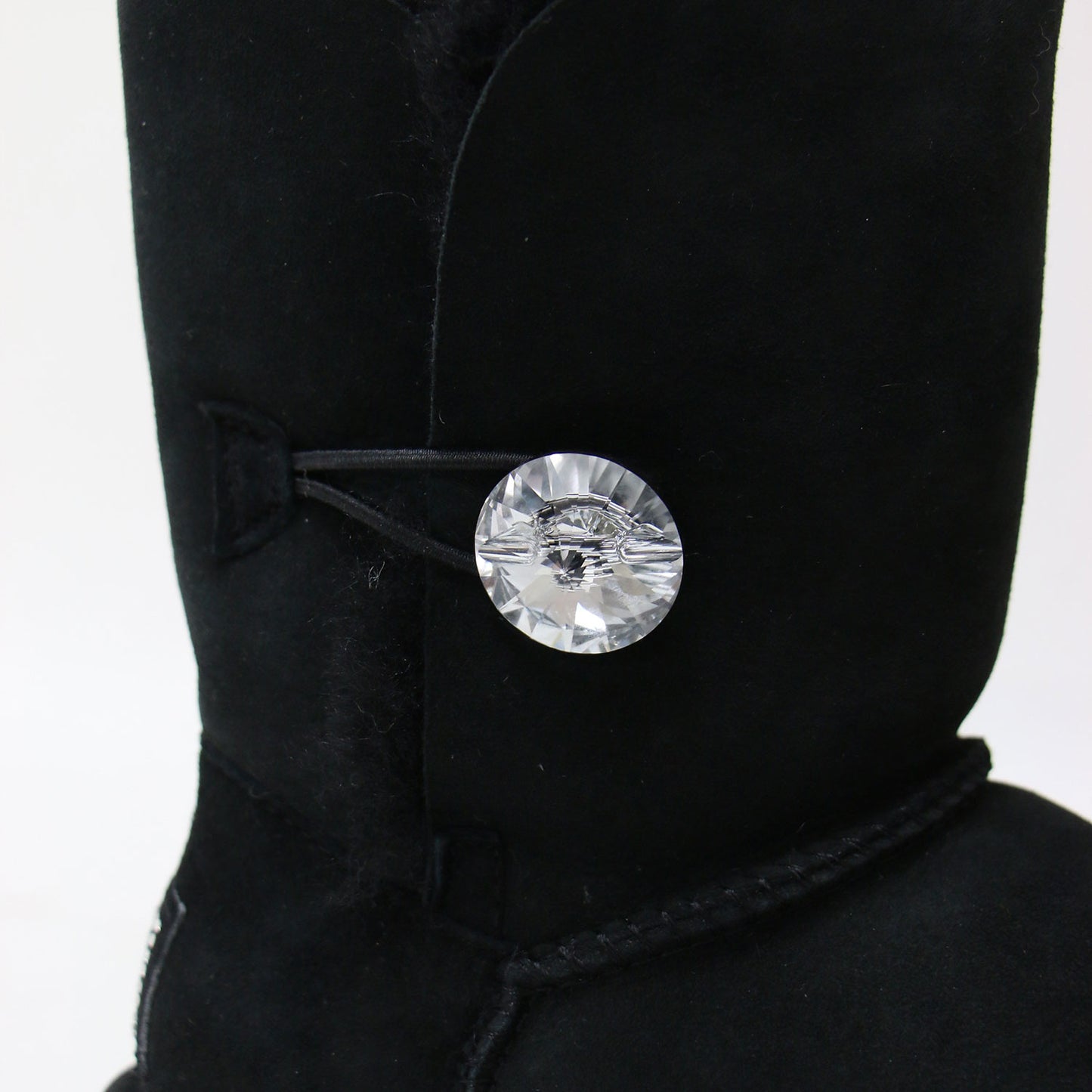 UGG (アグ) ベイリーボタン ブリング ショート ムートンブーツ 